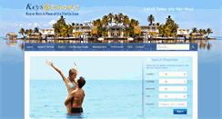 Desktop Screenshot of keysgetaways.com